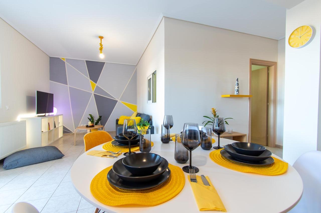 Yelayellow House Near To Airport, Rafina Port And Metropolitan Expo Artemida  Esterno foto